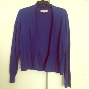 🦉Michael Kors Cobalt Blue Cardigan L